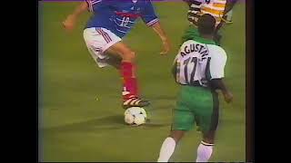 Зидан провёл отличный матч против ЮАР ЧМ98  Zidane played a great match against South Africa WC98 [upl. by Glanti]