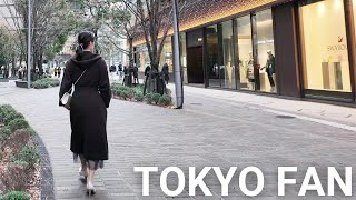 四谷・銀座散歩 【4K】 Walking Yotsuya and Ginza Tokyo Japan Jan 2024 [upl. by Aivun259]