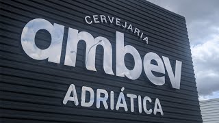 VISITA TÉCNICA NA CERVEJARIA AMBEV ADRIÁTICA EM PONTA GROSSA PR [upl. by Neehsar]