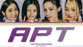 TIME TURNER Team BoBa APT Lyrics Color Coded Lyrics [upl. by Odyssey123]