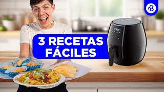 ✅ 3 RECETAS INCREÍBLES para tu FREIDORA de AIRE 🤩 ¡MUY FÁCILES [upl. by Fortna]