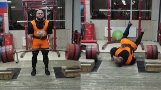 Ivan Makarov 550KG1212LBS Deadlift Attempt [upl. by Remark265]