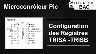 Résumé Microcontroleur 16F84 Registre TRIS [upl. by Aneeles]