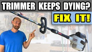 How to Fix a Weed Eater that Wont Run [upl. by Dew]