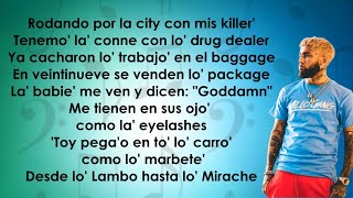 Bryant Myers  247 LetraLyrics [upl. by Kruter260]