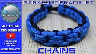 How To Make Paracord Bracelet Chained Endless Falls by TIAT  Mad Max Edition [upl. by Savinirs]