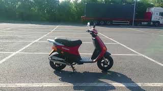 1998 PIAGGIO ZIP 50 MK1 RST 2T AC SCOOTER MOPED REFURBISHED SPORTS PIPE NEW MOT [upl. by Crystal]