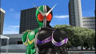 Game 2 Kamen Rider W Kamen Rider Climax Heroes OOO [upl. by Olimreh]