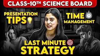 How to Attempt SCIENCE Board Exam ✅  Score 100100 in Class 10th CBSE 💯 [upl. by Aprilette]