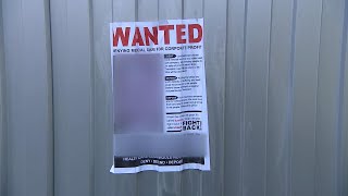 CEO Wanted Posters Appear Across New York City [upl. by Nehr]