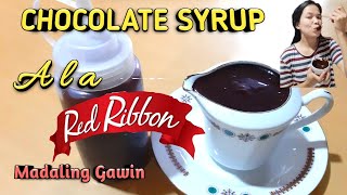 Easy Chocolate Syrup Recipe ALA Red Ribbons Triple Chocolate [upl. by Cavill533]