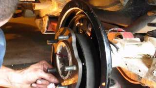 changement roulement de roue arrière jimny  partie 2  how to change rear wheel bearing jimny [upl. by Anafetse972]