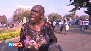 Protests in Bulawayo over Shona mayor [upl. by Ahsiri]