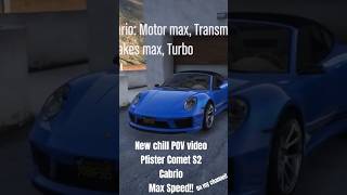 New POV video Pfister Comet S2 Cabrio Full video on my channel [upl. by Ralaigh65]