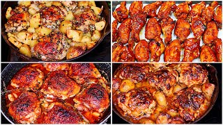 4 Chicken Recipes that are TO DIE FOR Easy Chicken Recipes for Dinner [upl. by Tivad146]