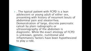 fcpd fibrocalculous pancreatitis diabetes [upl. by Oizirbaf901]