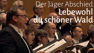 Der Jäger Abschied  Hunters Farewell  Mendelssohn Bartholdy English subtitles Mens Choir  MVC [upl. by Tamarra]