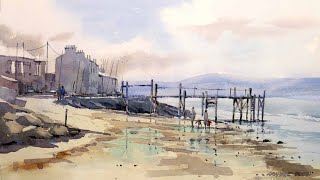 Holywood Jetty in Watercolour [upl. by Yemrots]