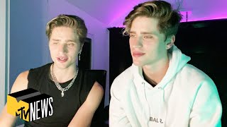 Martinez Twins on Paraíso La Dieta amp Their Debut EP  MTV News [upl. by Maidy]