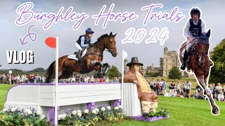 BURGHLEY HORSE TRIALS 2024 VLOG  Cross Country Shopping amp Showjumping [upl. by Curt]