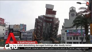 Taiwan earthquake About 600 people stranded at hotel in Taroko National Park [upl. by Nycila]