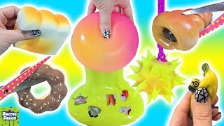 Whats Inside Big Squishy Surprise Toy Squishy Bakery Sweets Mashems amp Fashems [upl. by Anaeda]