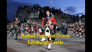 Massed Pipes And Drums Edinburgh Tattoo [upl. by Lyndel851]