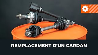 Comment changer un demiarbre de transmission TUTORIEL AUTODOC [upl. by Hsirehc]