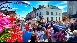 COMICE AGRICOLE VaillysurSauldre 2024  Grande Cavalcade [upl. by Enenaj]