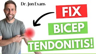 INSTANT Relief From Bicep Tendonitis Top 7 Exercises That WORK [upl. by Anitsej]