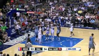 Grizzlies vs Mavericks Highlights April 15 2013 [upl. by Dotson848]