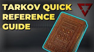 Escape from Tarkov Reference Bible Infographic For Noobs and Veterans [upl. by Nilatak528]