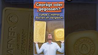 CHafner Goldbarrenvergleich [upl. by Yehc]