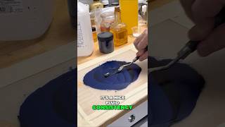 Why use walnut oil to grind blue pigments artisttips arteducation [upl. by Eanahc]