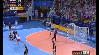 Mens Handball  Athens 2004 Summer Olympic Games [upl. by Anir448]