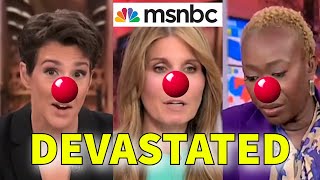 MSNBC Election Night Meltdown from Joyful to Devastation [upl. by Bannister562]