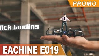 REAL PUBG Paramotor Eachine E019 Drone [upl. by Alaet]