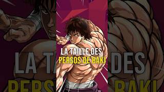 ESTU PLUS GRAND que les PERSONNAGES de BAKI  baki yujiro [upl. by Hippel]