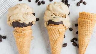 Creamy Sugar Free Mocha Ice Cream shorts [upl. by Yme]