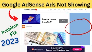 Google AdSense Ads Not Showing Problem Solve 2023  AdSense Ads Issue Fix [upl. by Hamaso]