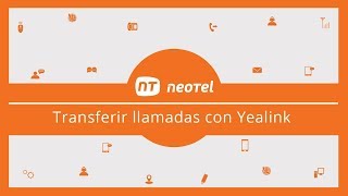 Vídeo Tutorial Transferir llamada con Yealink [upl. by Ameekahs]