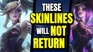 Skinlines That Will Probably NEVER Return to League of Legends [upl. by Stodder]