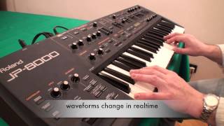 Roland JP8000 custom sounds [upl. by Delcina42]