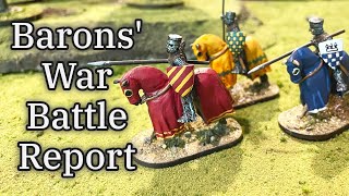 The Barons War  500pt Battle Report [upl. by Viviana]