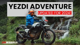 2024 Yezdi Adventure First Ride Review  A MuchNeeded Update  ZigWheels [upl. by Spiegleman665]