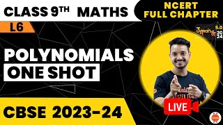 Polynomials Class 9 One Shot  NCERT Solutions for Class 9 Maths Chapter 2 Polynomials Class9Maths [upl. by Zsamot]