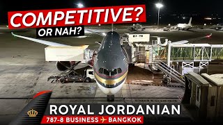 ROYAL JORDANIAN 7878 Business Class【Amman to Bangkok】Their Flagship Product [upl. by Sara303]