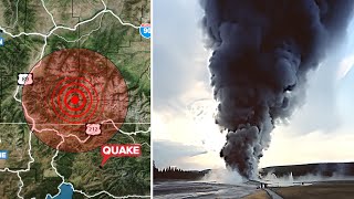 Yellowstone System Alert Just Revealed Something Huge Just Hit The Volcano System [upl. by Rukna574]