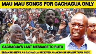 Mau Mau Songs Was Sung For Gachagua As Ruto HECKLED In KIAMBU amp Embarrassed Badely [upl. by Ilaire]