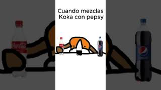 ByV  Cuando mezclas Koka con Pepsy shorts comedia humor cocacola pepsi [upl. by Eliza]